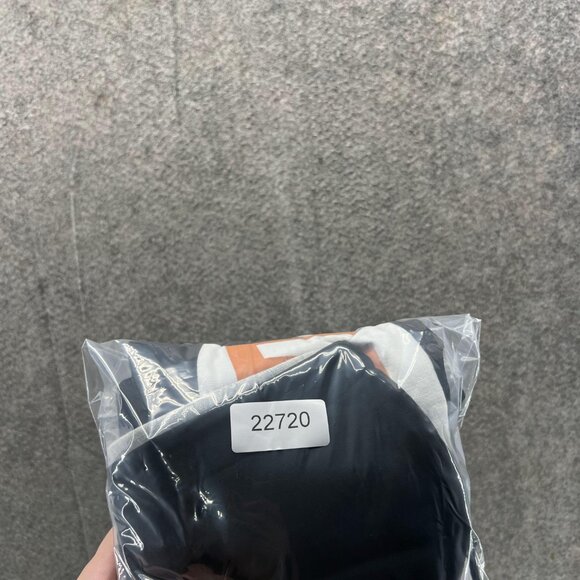 Guess Sweater Women 18 Black White Full Zip Hoodie Full Zip Jacket Spell out VTG - Picture 12 of 12